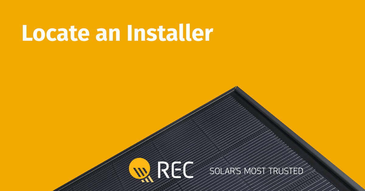 Installer Locator | REC Solar